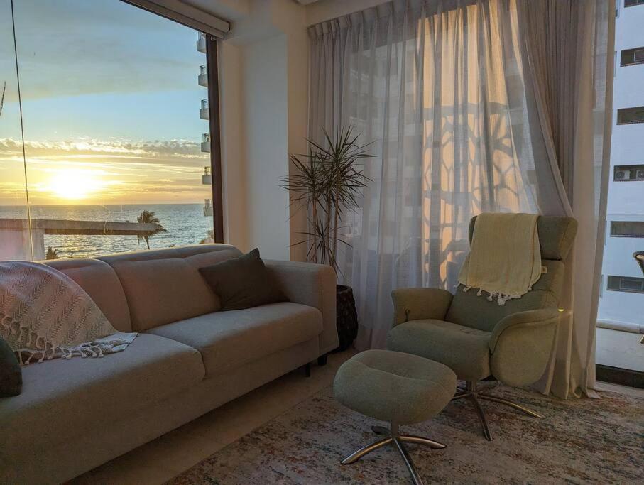 Ocean View Penthouse In P.V. Romantic Zone Пуэрто-Вальярта Экстерьер фото