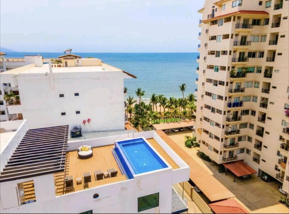 Ocean View Penthouse In P.V. Romantic Zone Пуэрто-Вальярта Экстерьер фото