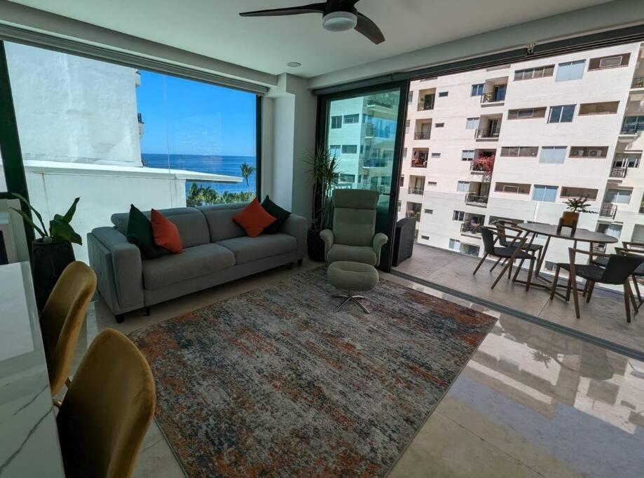 Ocean View Penthouse In P.V. Romantic Zone Пуэрто-Вальярта Экстерьер фото